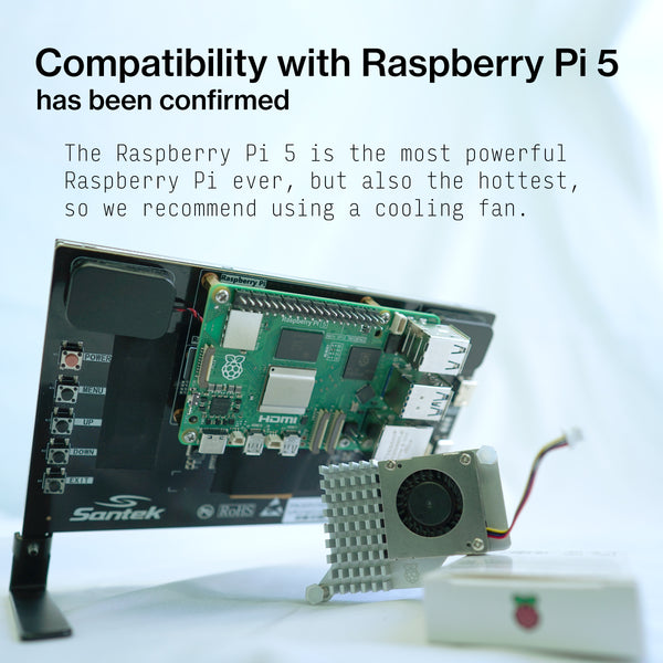 7" and 10.1" Monitors for Raspberry Pi 5