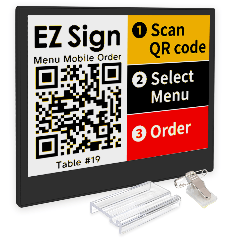 Santek EZ Sign NFC 4-Color E-Paper Display