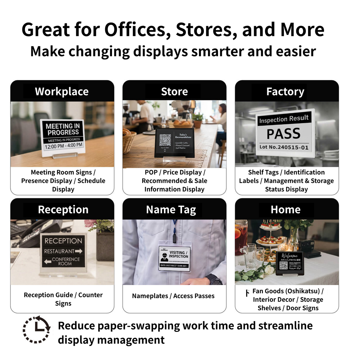 Santek EZ Sign NFC 2-Color E-Paper Display