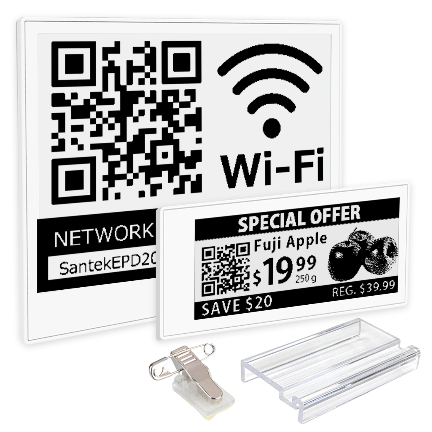 Santek EZ Sign NFC E-paper (2 color, 4.2" + 2.9" set)