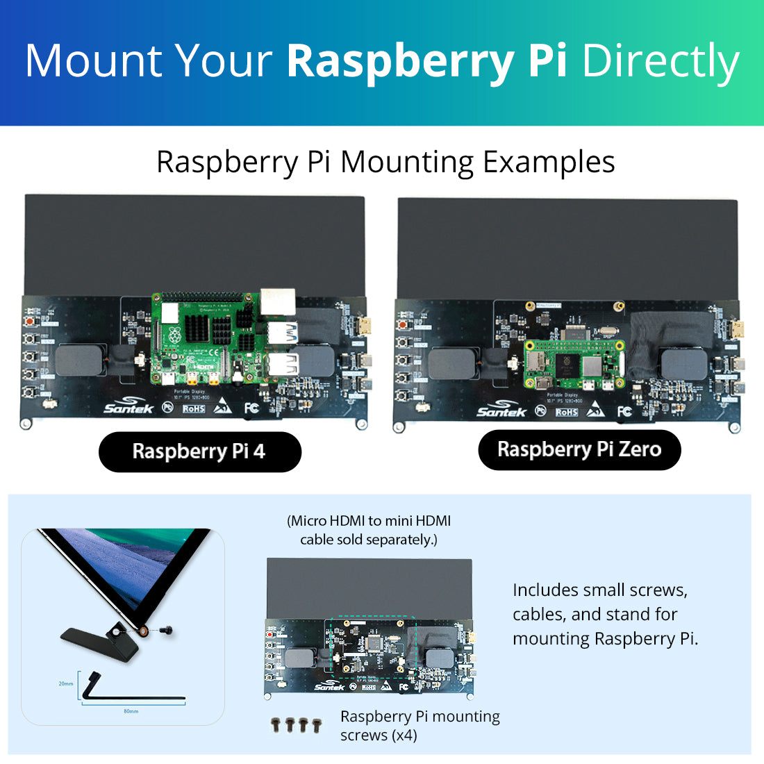 Open Frame Monitor | Industrial LCD Display SOF0700A1B