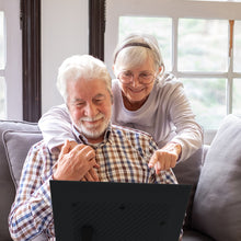 Load image into Gallery viewer, Medication Alarm Clock – Touch Panel Digital Clock with Multi-Functions (White & Black, 10.1")