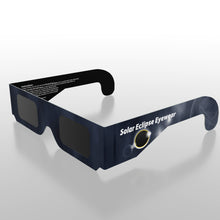 Load image into Gallery viewer, Solar Eclipse Glasses Paper Frame (10 Pack) Blue/Gray
