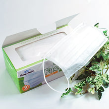 Load image into Gallery viewer, WHITE 3-Ply Non-Woven Disposable Mask
