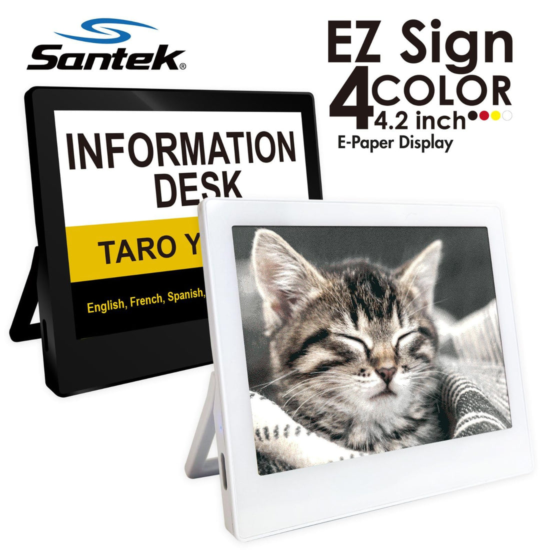 New product "EZ Sign 4.2 inch E-paper Display" launched on Kickstarter