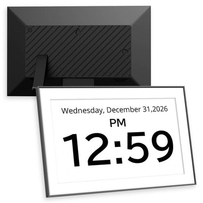 Photo Frame & Alarm Clock – Touch Panel Digital Clock with Multi-Functions