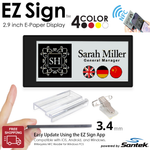 Santek EZ Sign NFC 4-Color E-Paper Display