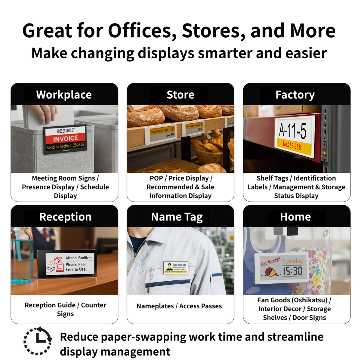 Santek EZ Sign NFC 4-Color E-Paper Display