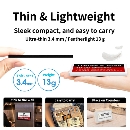 Santek EZ Sign NFC 4-Color E-Paper Display