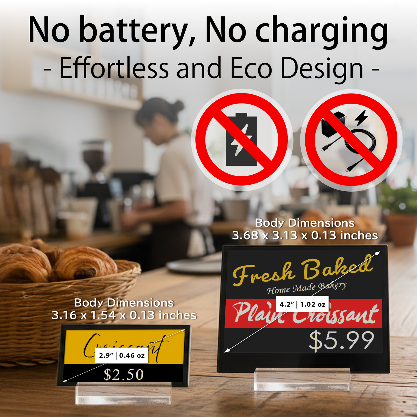 Santek EZ Sign NFC E-paper (4 color, 4.2" + 2.9" set)