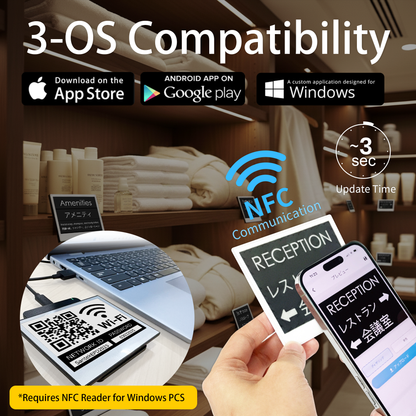 Santek EZ Sign NFC E-paper (2 color, 4.2" + 2.9" set)