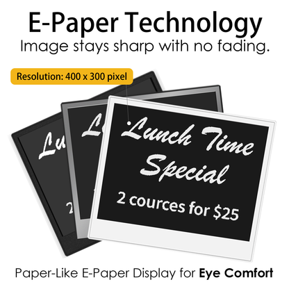 Santek EZ Sign NFC E-paper (2 color, 4.2 inch)