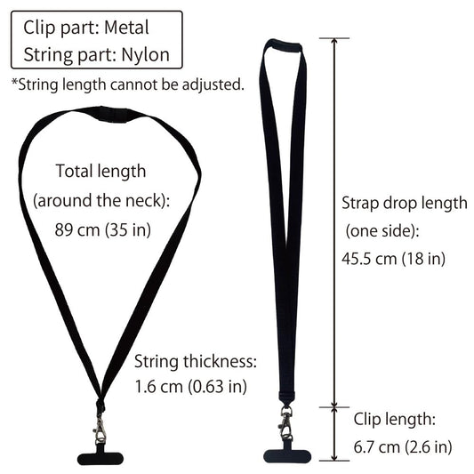 Santek EZ Sign NFC E-Paper Accessories, Name Tag Lanyard + Fixed Card x 6pcs set