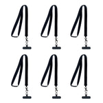 Santek EZ Sign NFC E-Paper Accessories, Name Tag Lanyard + Fixed Card x 6pcs set
