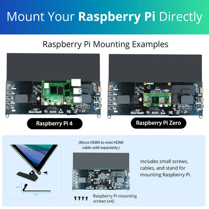 Open Frame Monitor | Industrial LCD Display SOF0700A1B