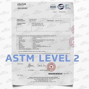 WHITE 3-Ply Non-Woven Disposable Mask