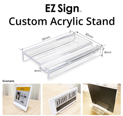 Santek EZ Sign NFC E-Paper Accessories, Acrylic Stand 12pcs set