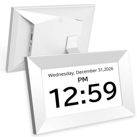 Photo Frame & Alarm Clock – Touch Panel Digital Clock with Multi-Functions