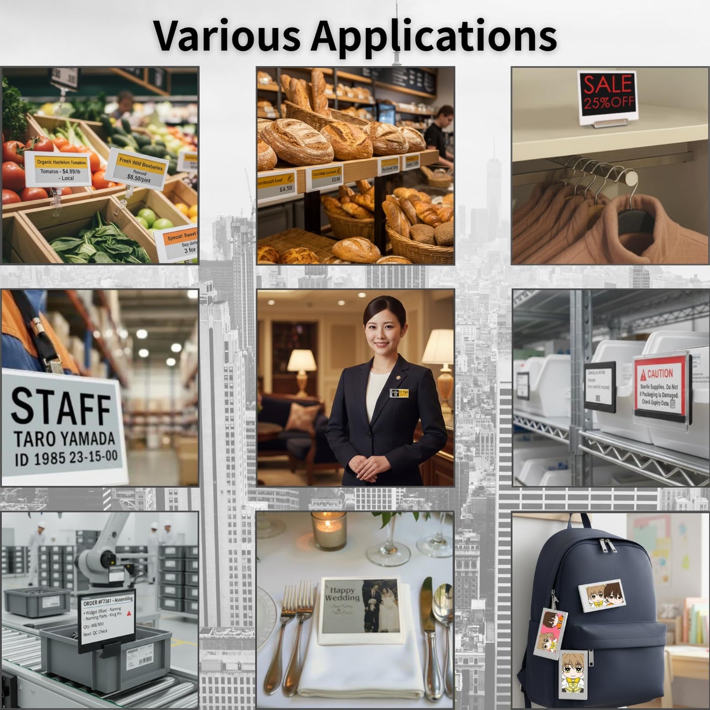 Santek EZ Sign NFC E-paper (4 color, 4.2" + 2.9" set)