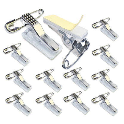 Santek EZ Sign NFC E-Paper Accessories, Clip 12pcs for Name Badge