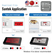 Load image into Gallery viewer, EZ Sign 2.9&quot;  E-Paper Digital Signage (Black/White/Gray)
