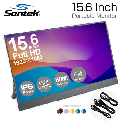 Santek Portable Monitor 15.6" Five Color