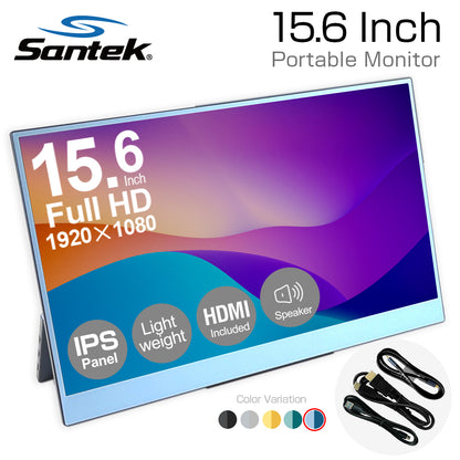Santek Portable Monitor 15.6" Five Color