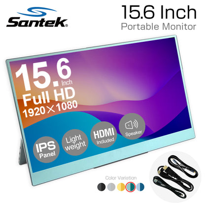 Santek Portable Monitor 15.6" Five Color