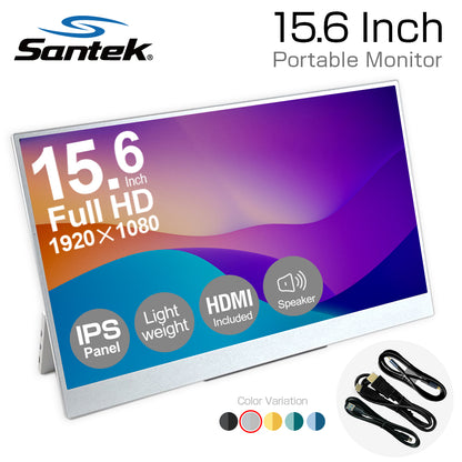 Santek Portable Monitor 15.6" Five Color