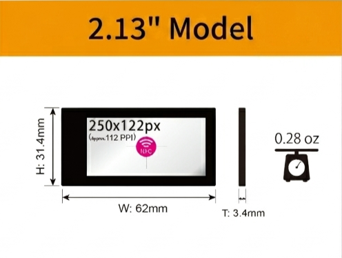 Santek EZ Sign® NFC E-Paper Display | 4-Color Display | 2.13" & 2.9" & 4.2" | IP65 Rated | No Battery Required