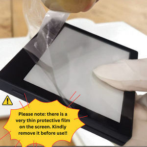 NEW!!! EZ Sign 4.2" E-Paper Digital Signage with Cable (White)