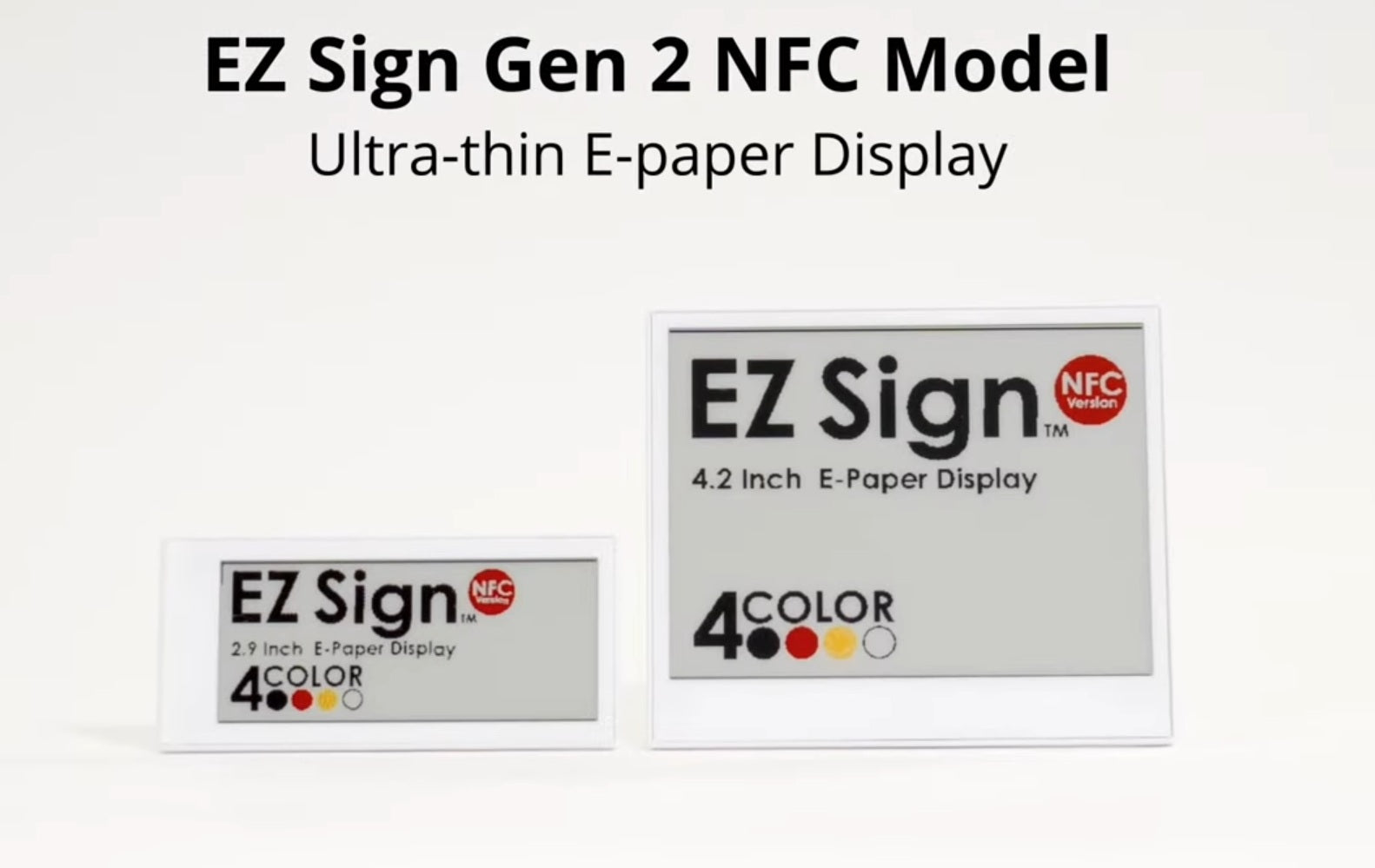 San Technology, Inc - EZ Sign E-Paper Display – San Technology, Inc.