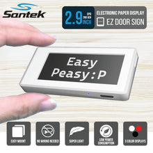Load image into Gallery viewer, EZ Sign 2.9&quot;  E-Paper Digital Signage (Black/White/Gray)
