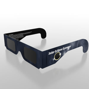 Solar Eclipse Glasses Paper Frame 5 pack (Blue/Gray)