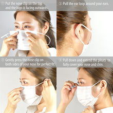 Load image into Gallery viewer, 3-Ply Non-Woven Disposable Mask 50 pcs
