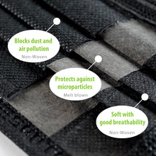Load image into Gallery viewer, NEW BLACK 3-Ply Non-Woven Disposable Mask 50pcs

