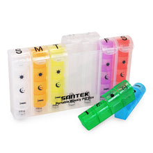 Load image into Gallery viewer, Discounted Bundle - Pop-up Style Weekly Pill Organizer + 3-in-1 Digital Clock, Photo Frame &amp; Medication Reminders
